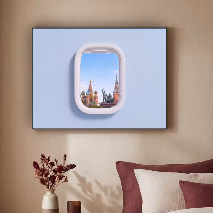 Art frame - Stadsgezicht - Raam - Reis — 3