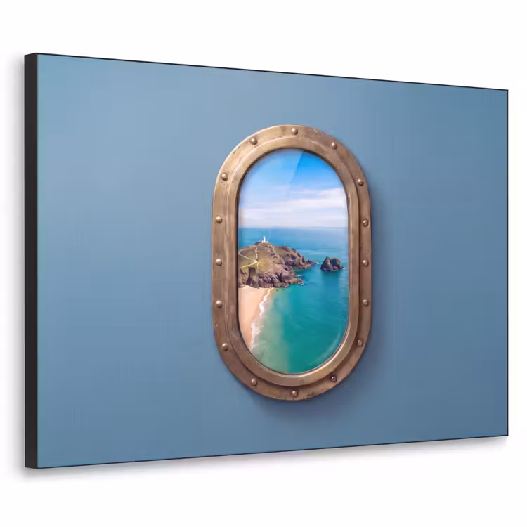 Art frame - Vuurtoren - Kust - Zee — 1