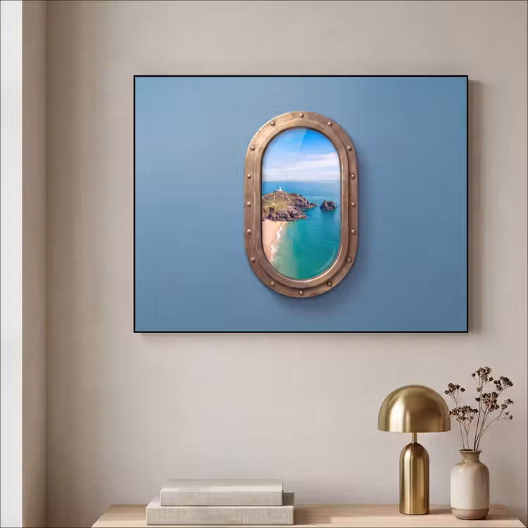 Art frame - Vuurtoren - Kust - Zee — 5