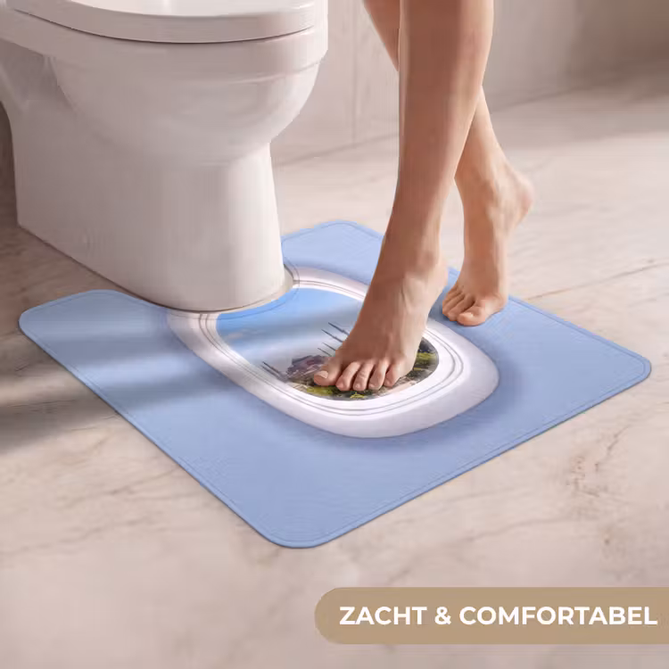 WC Mat - Vliegtuigraam - Stad - Reis — 5
