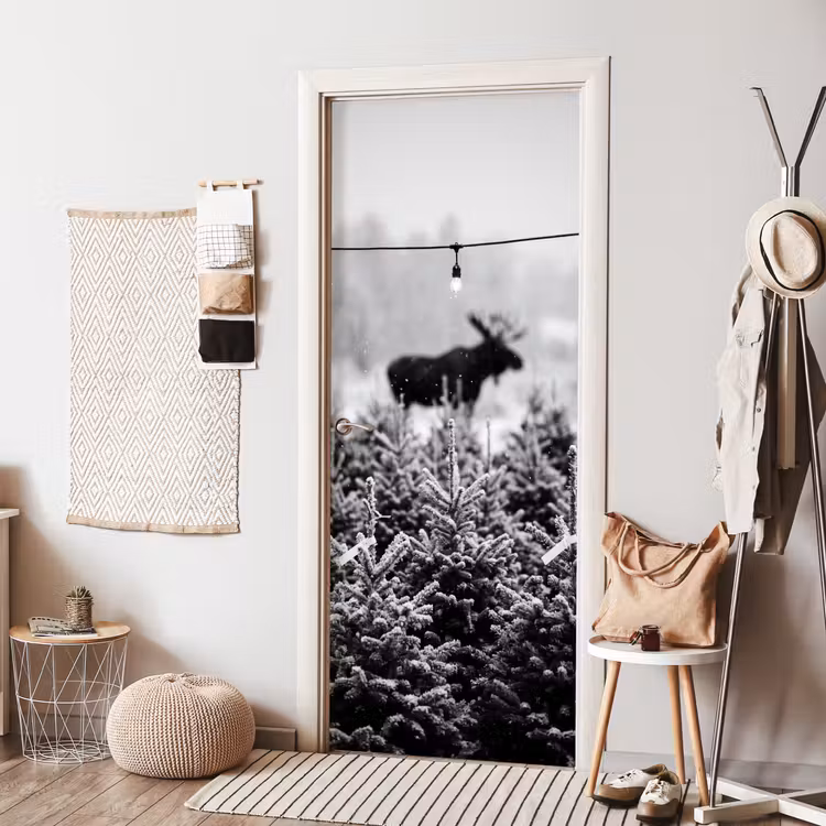 Deursticker - Dieren - Natuur - Winter — 8
