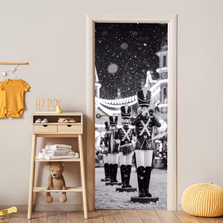 Deursticker - Speelgoed - Winter - Kerst — 6
