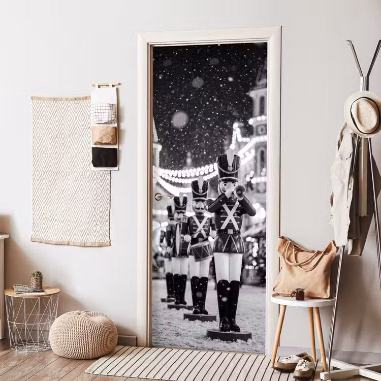 Deursticker - Speelgoed - Winter - Kerst — 8