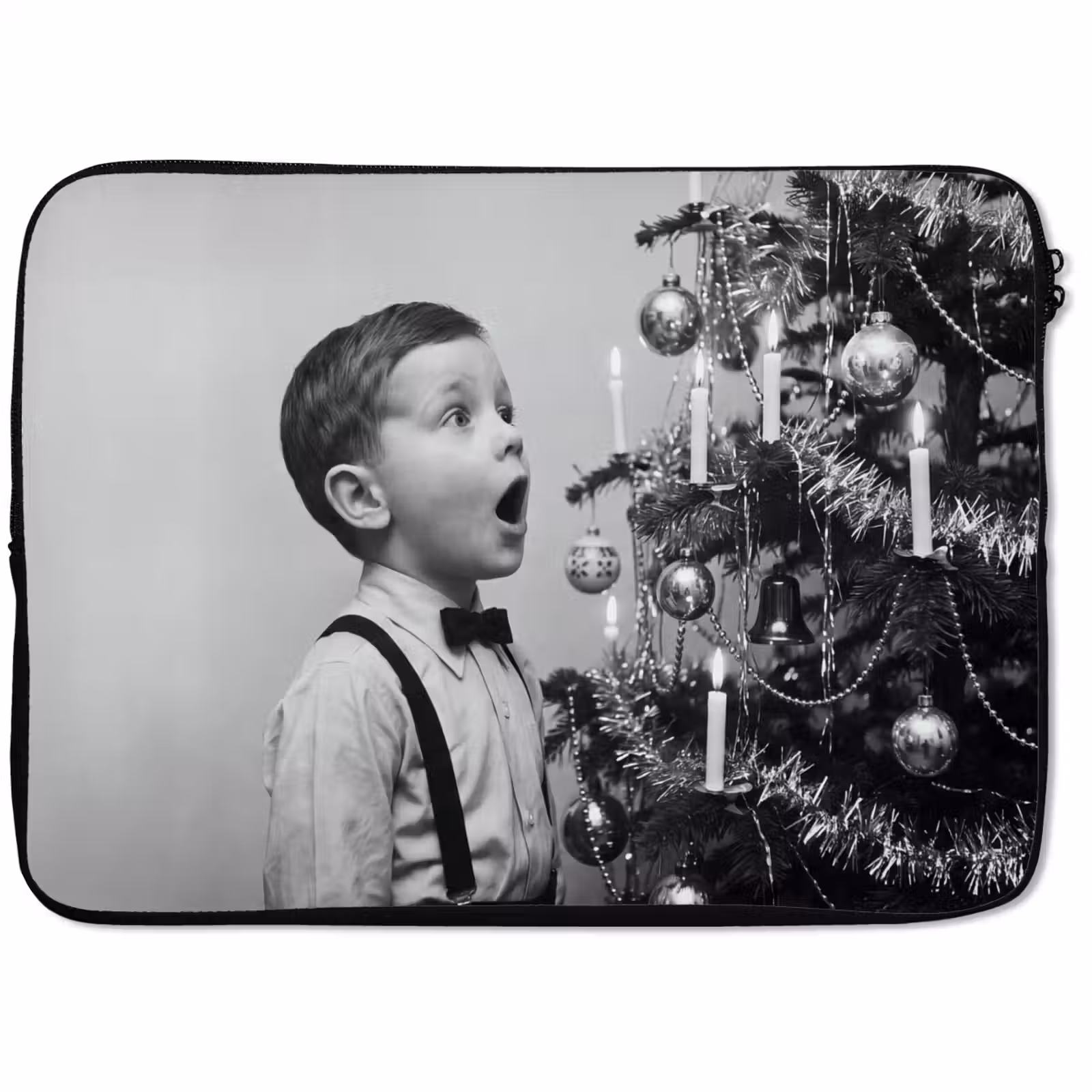 Laptophoes Kind - Kerstboom - Kerstmis — 1