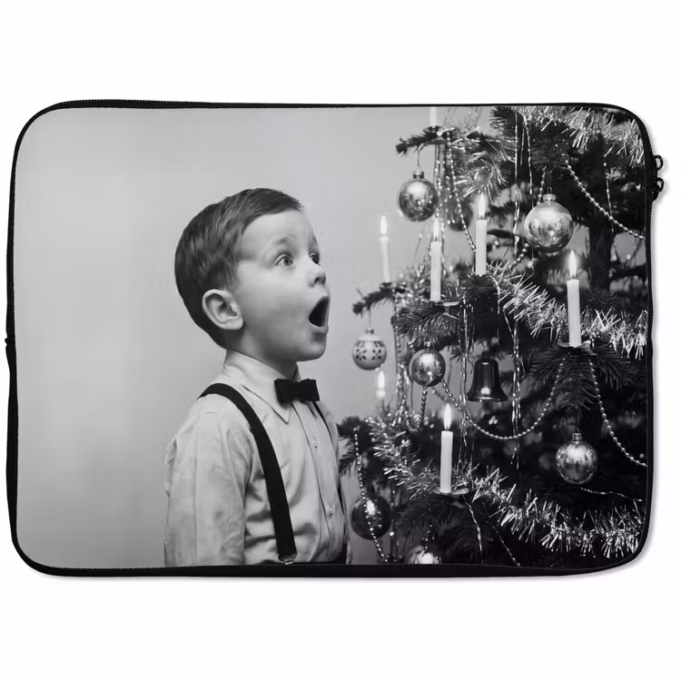 Laptophoes Kind - Kerstboom - Kerstmis — 1