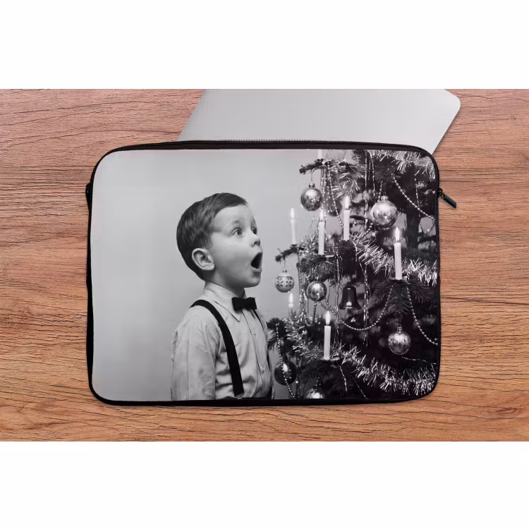 Laptophoes Kind - Kerstboom - Kerstmis — 2