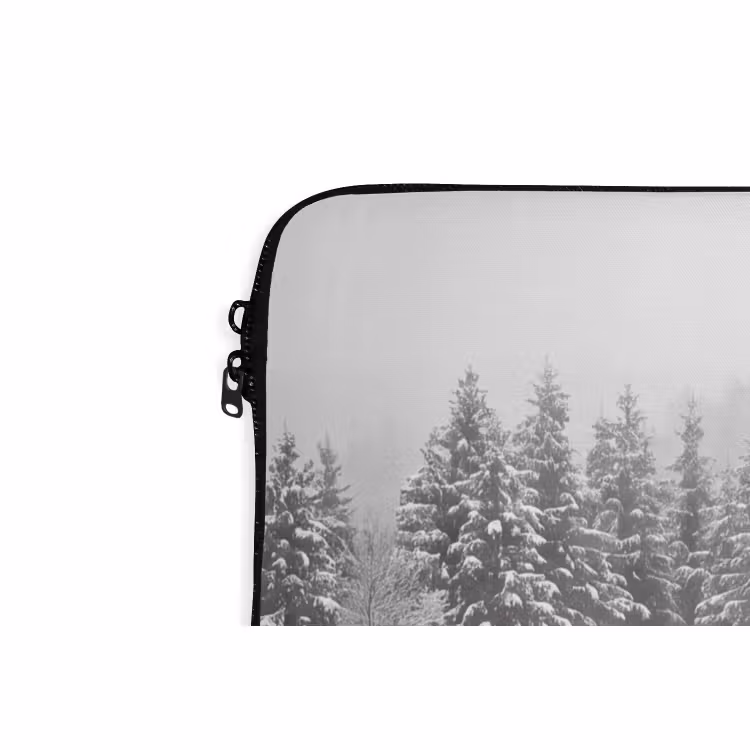 Laptophoes Natuur - Bos - Winter — 5