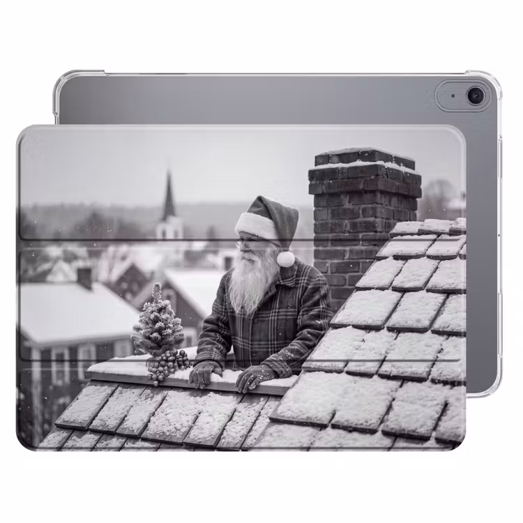 Kerstman - Dak - Sneeuw — 1