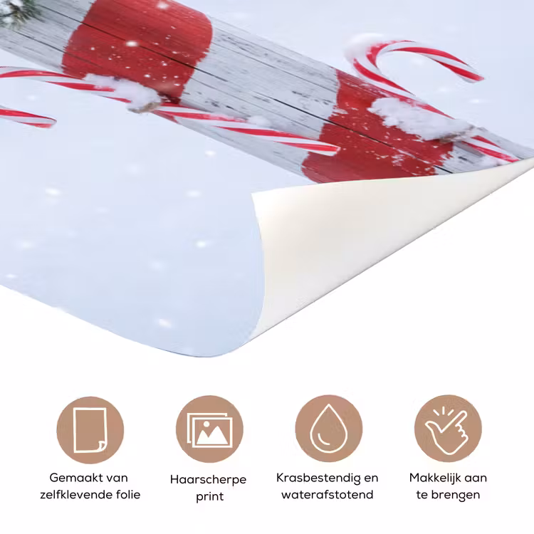 Deursticker - Kerst - Sneeuw - Winter — 3