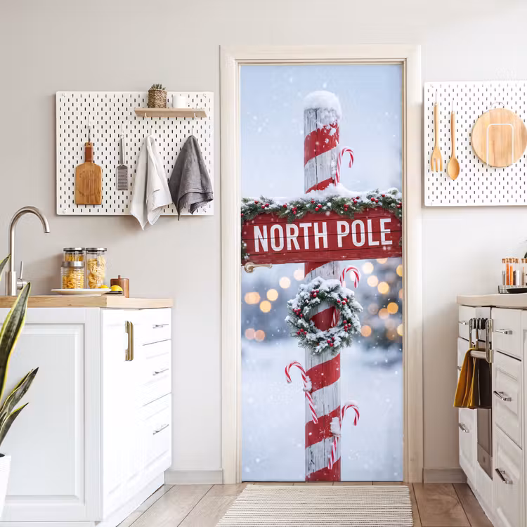 Deursticker - Kerst - Sneeuw - Winter — 7