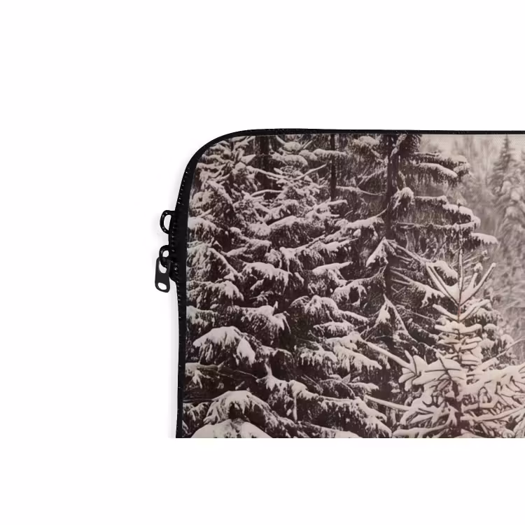 Laptophoes Huis - Winter - Sneeuw — 5