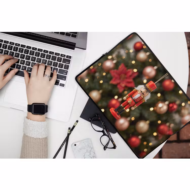 Laptophoes Notenkraker - Kerst - Ornament — 3