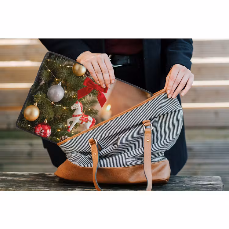 Laptophoes Paard - Kerst - Decoratie — 4
