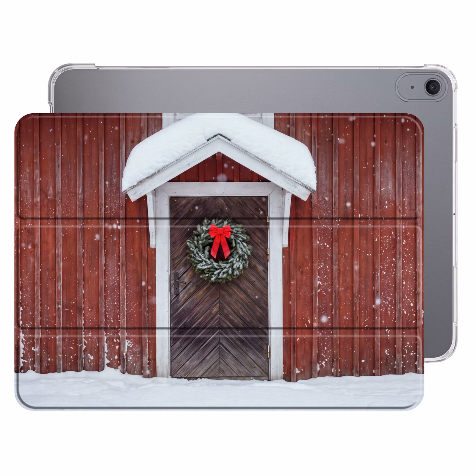 Deur - Kerstkrans - Winter — 1