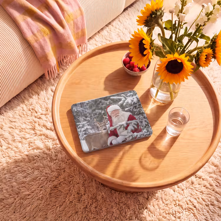 iPad hoes - Kerstman - Hert - Sneeuw — 2