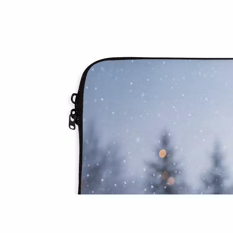 Laptophoes Kerst - Sneeuw - Winter — 5