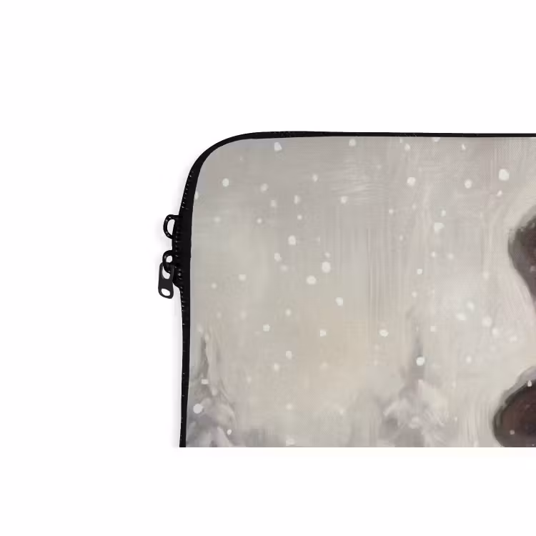 Laptophoes Sneeuwman - Winter - Kerst — 5