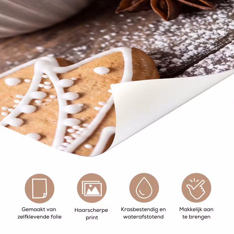 Deursticker - Drank - Marshmallows - Kerst — 3