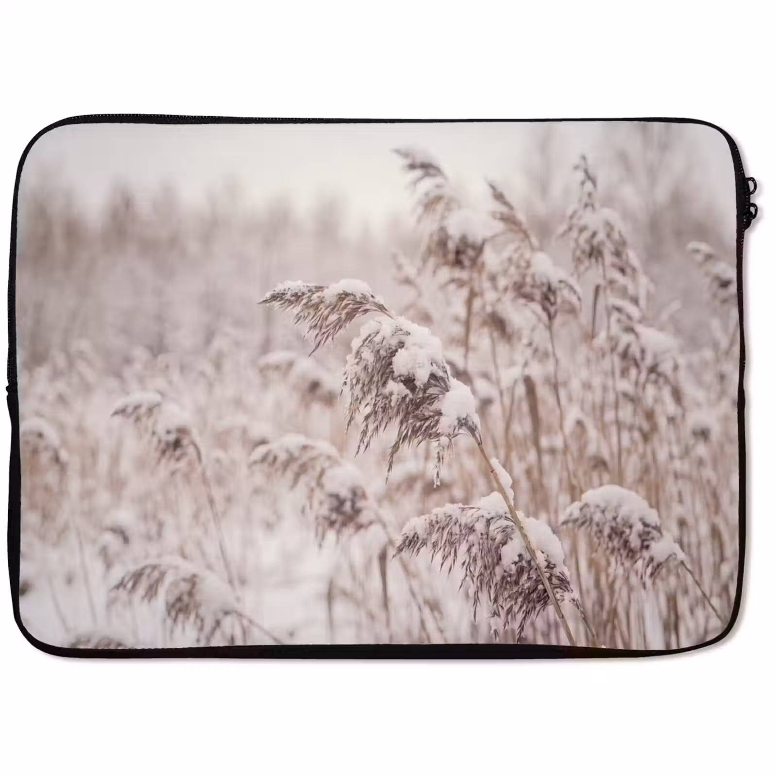 Laptophoes Riet - Sneeuw - Winter — 1