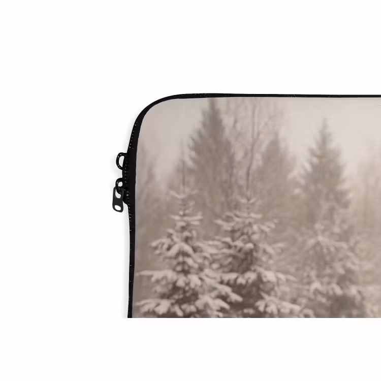 Laptophoes Auto - Winter - Sneeuw — 5