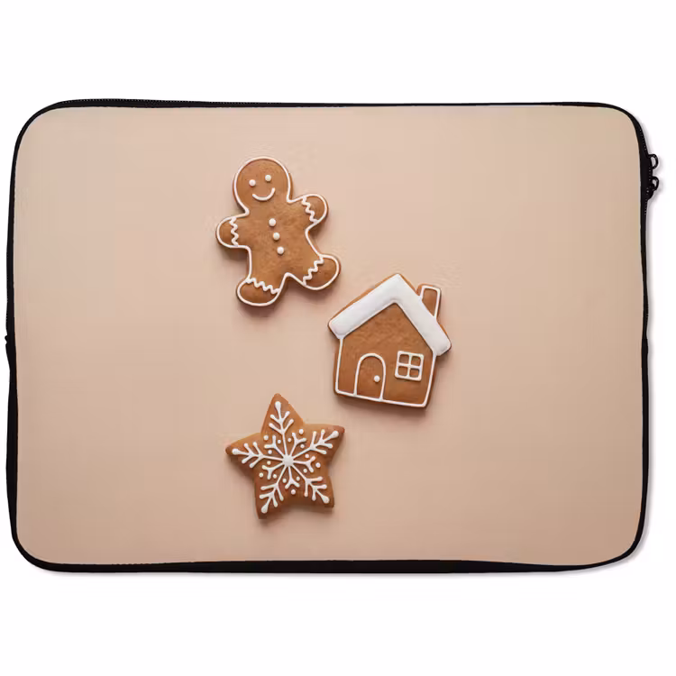 Laptophoes Koekje - Kerst - Eten — 1
