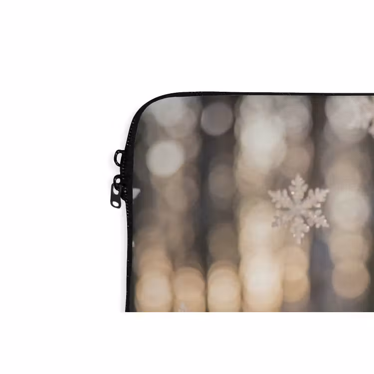 Laptophoes Sneeuwvlokken - Winter - Natuur — 5