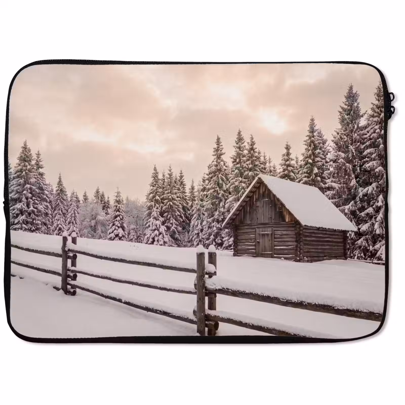 Laptophoes Hut - Sneeuw - Winter — 1