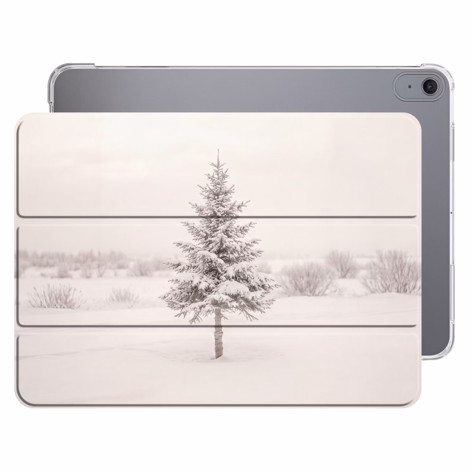 iPad hoes - Natuur - Besneeuwd - Veld — 1