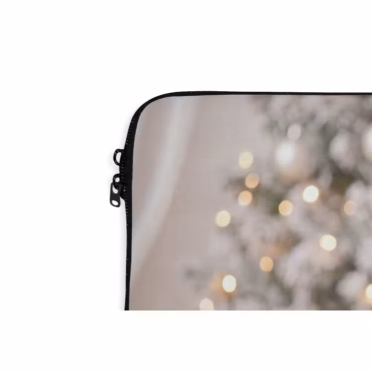 Laptophoes Champagneglas - Kerst - Feest — 5