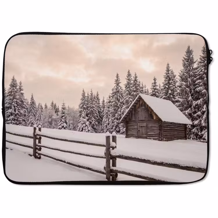 Laptophoes Hut - Sneeuw - Winter — 1