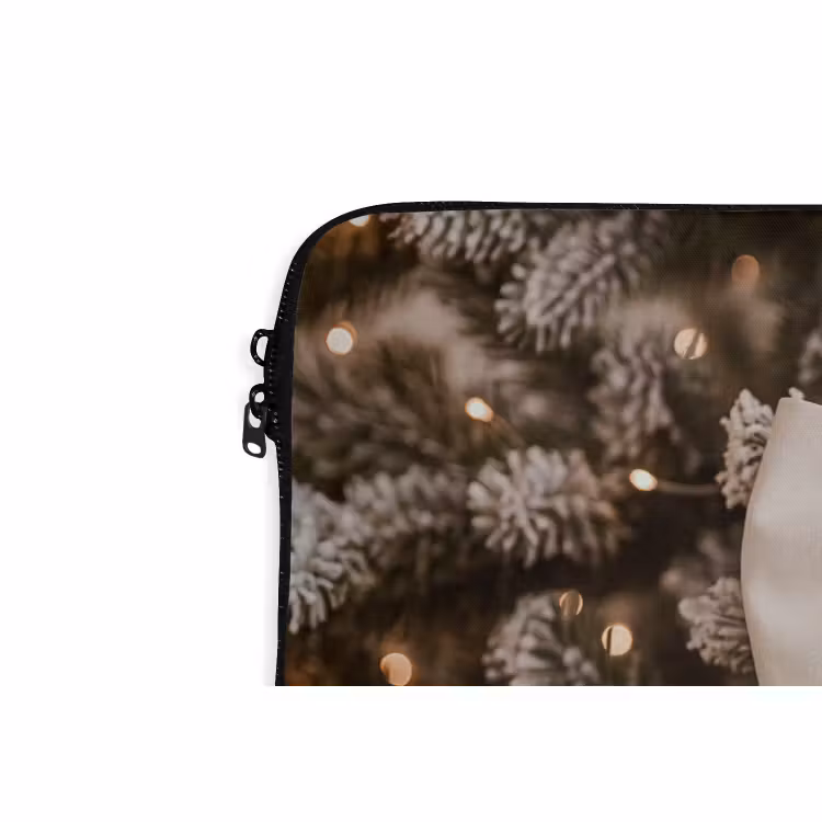 Laptophoes Strik - Kerstboom - Kerst — 5