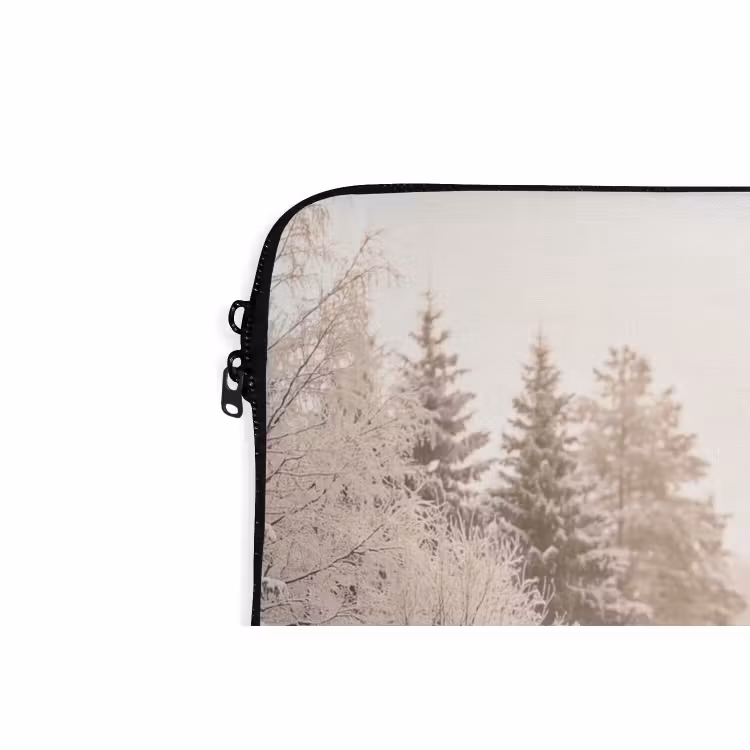 Laptophoes Weg - Sneeuw - Winter — 5
