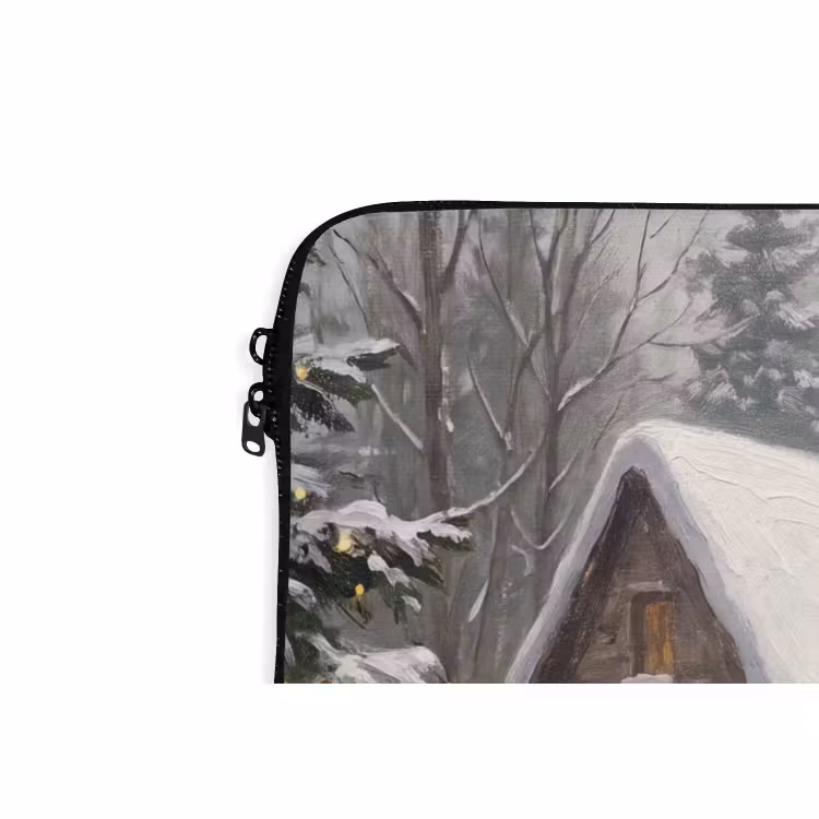 Laptophoes Bos - Winter - Landschap — 5