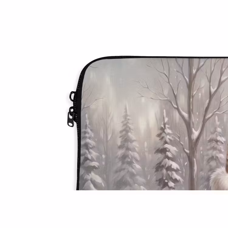 Laptophoes Kerstman - Geschenk - Winter — 5