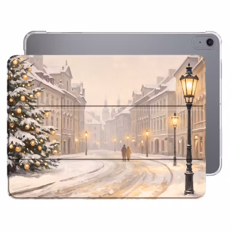 Besneeuwde straat - Kerst — 1