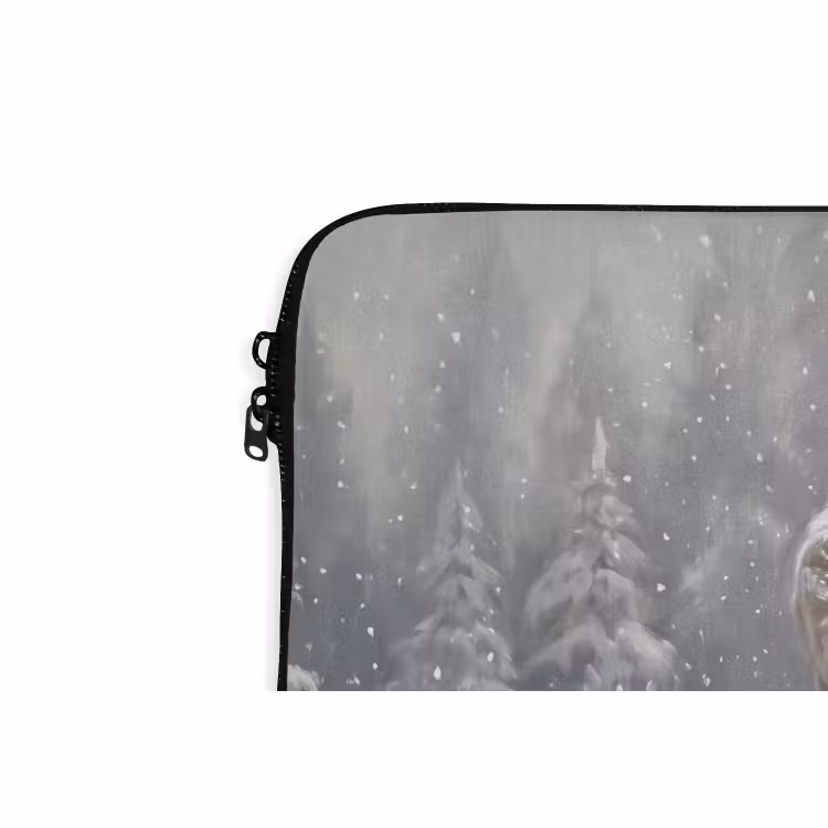 Laptophoes Kerstman - Hert - Winter — 5