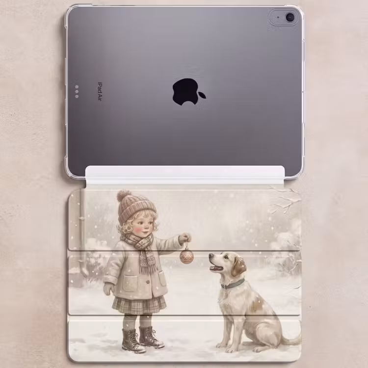iPad hoes - Kind - Hond - Sneeuw — 6