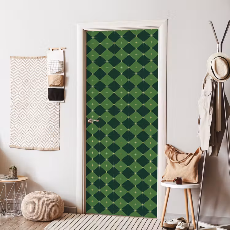 Deursticker - Ster - Groen - Kerst — 8
