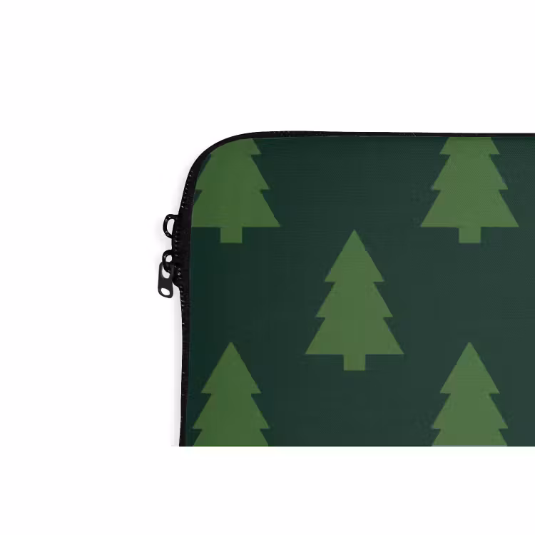 Laptophoes Kerstboom - Groen - Kerst — 5
