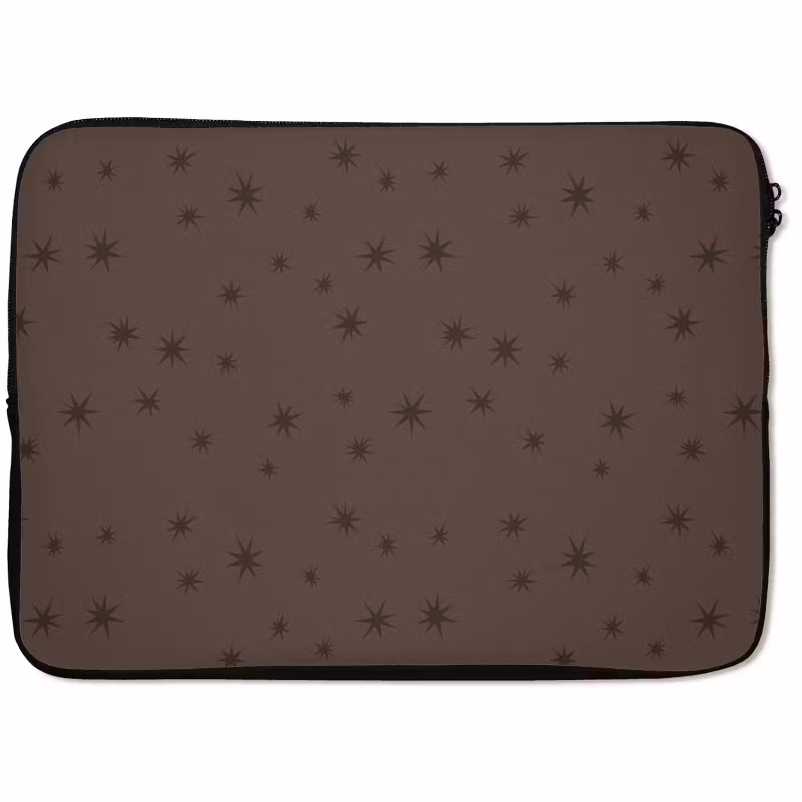 Laptophoes Ster - Bruin - Kerst — 1