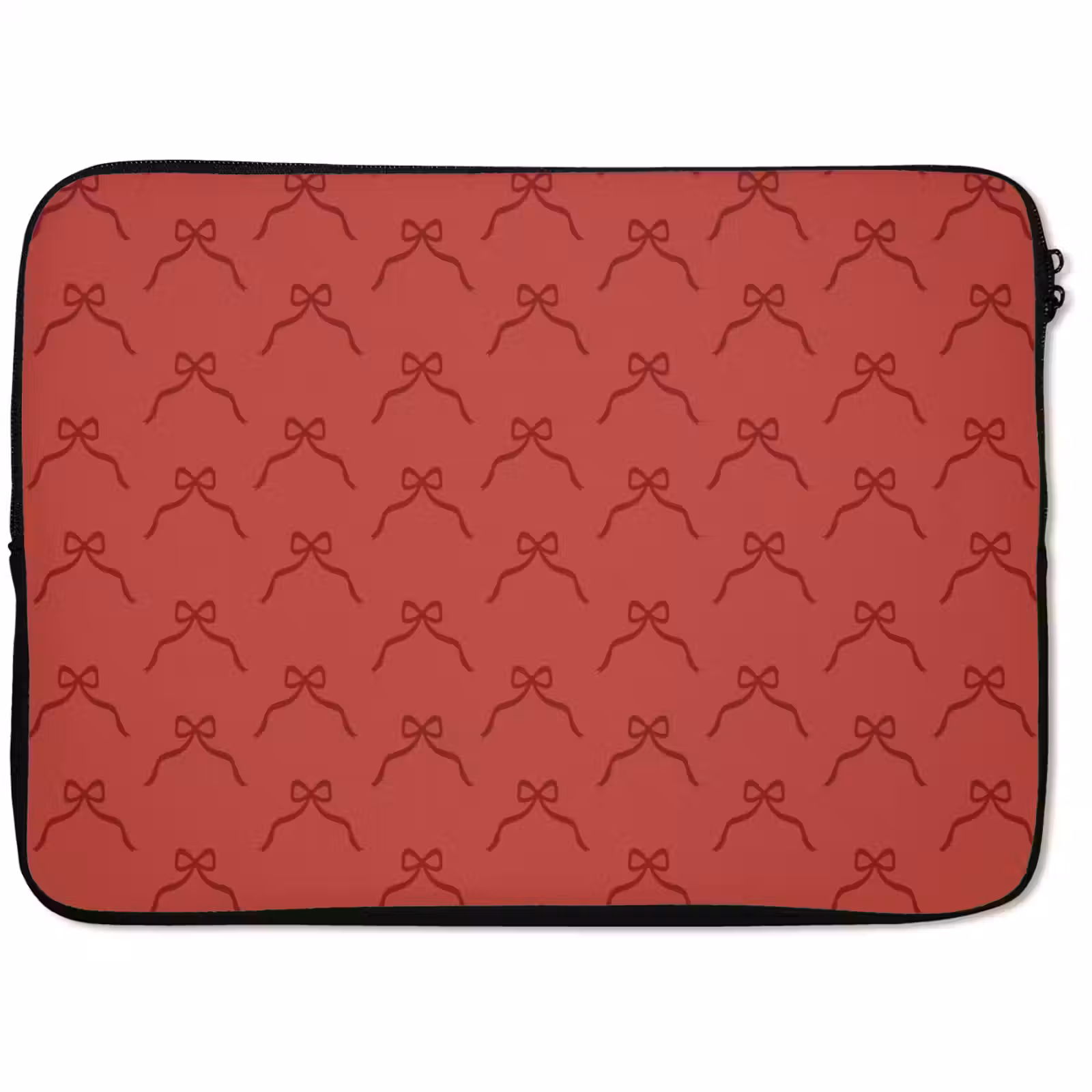 Laptophoes Strik - Rood - Kerst — 1