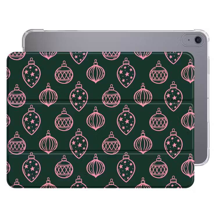 Kerstbal - Roze - Groen — 1