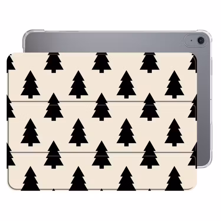 Kerstboom - Wit - Zwart — 1