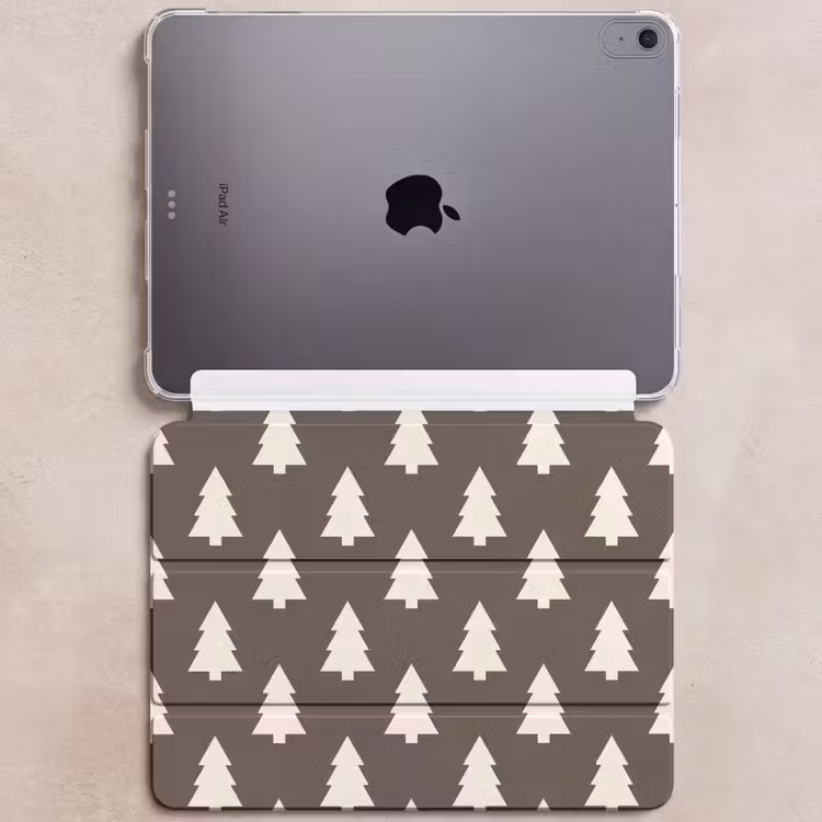 Kerstboom - Grijs - Crème — 6