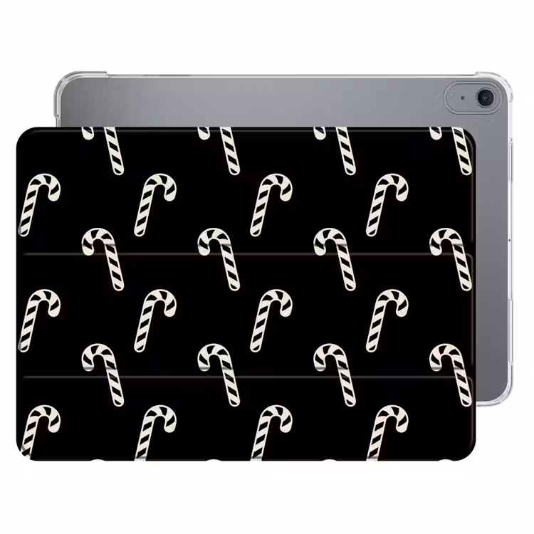 Kerst - Zwart - Wit - Zuurstok — 1