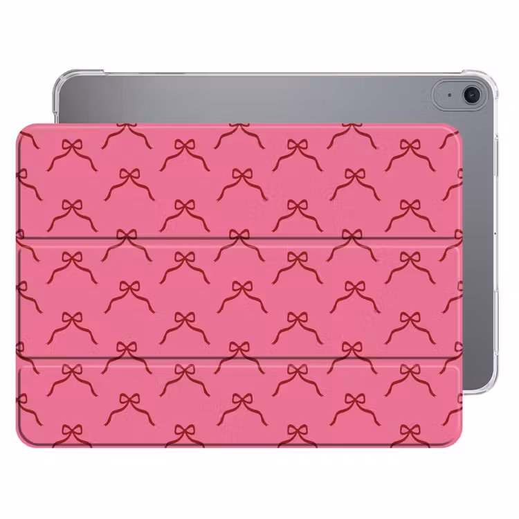 iPad hoes - Strik - Rood - Roze - Kerst — 1