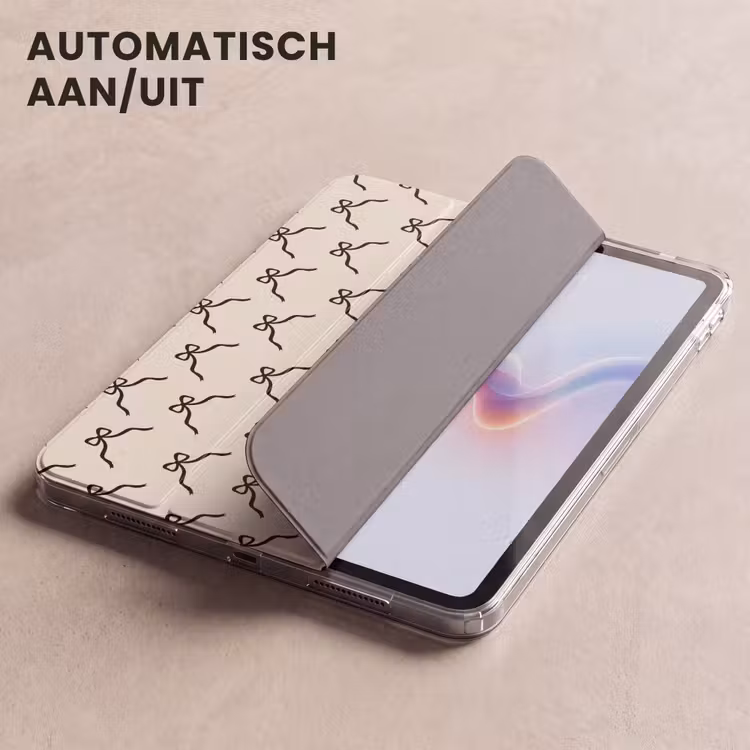 iPad hoes - Strik - Kerst - Wit - Zwart — 5