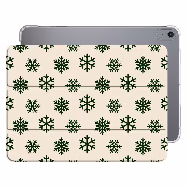 Sneeuwvlok - Crème - Groen - Kerst — 1