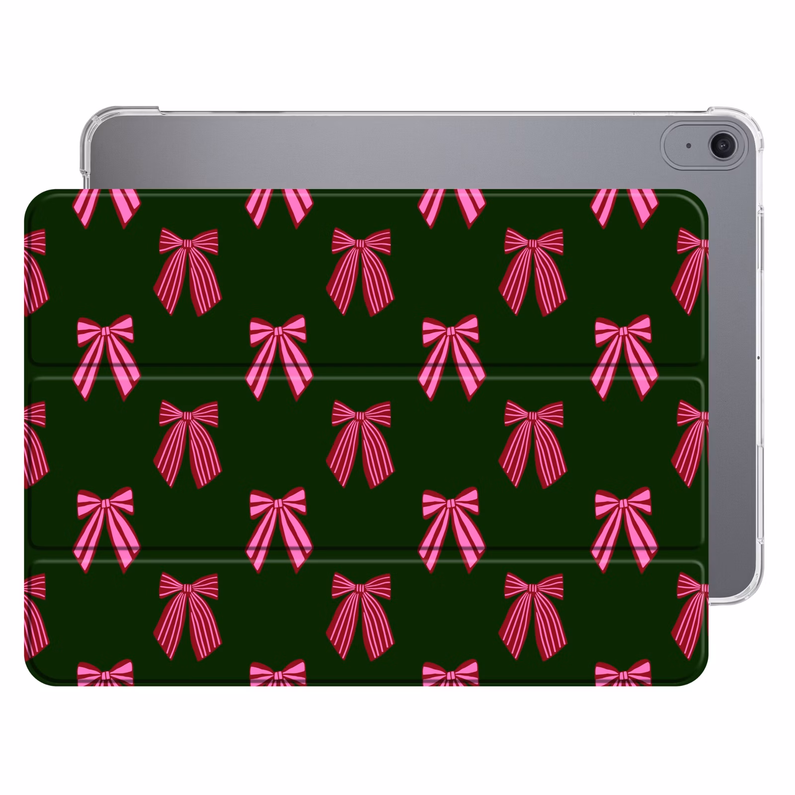 iPad hoes - Strikken - Kerst - Roze - Groen — 1