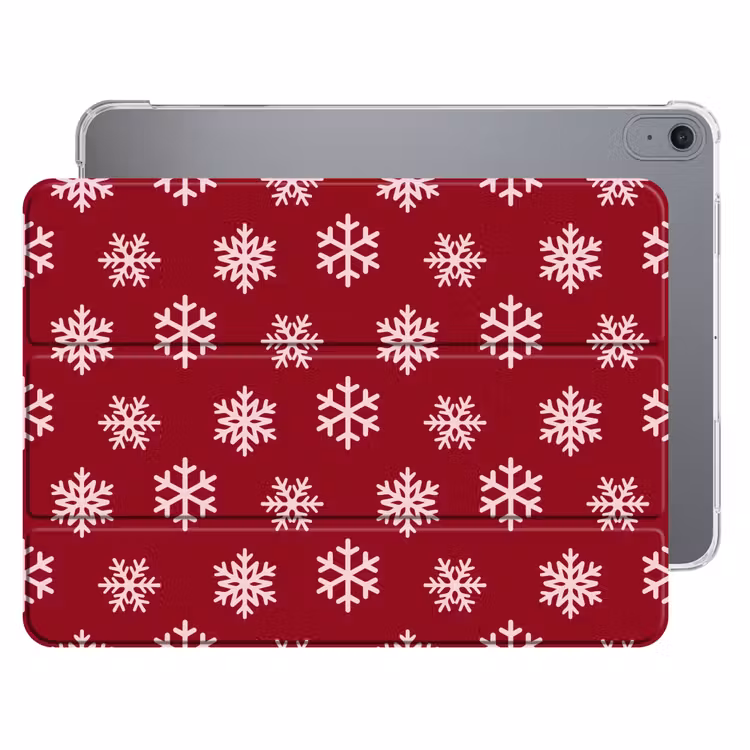 Sneeuwvlok - Rood - Roze - Kerst — 1